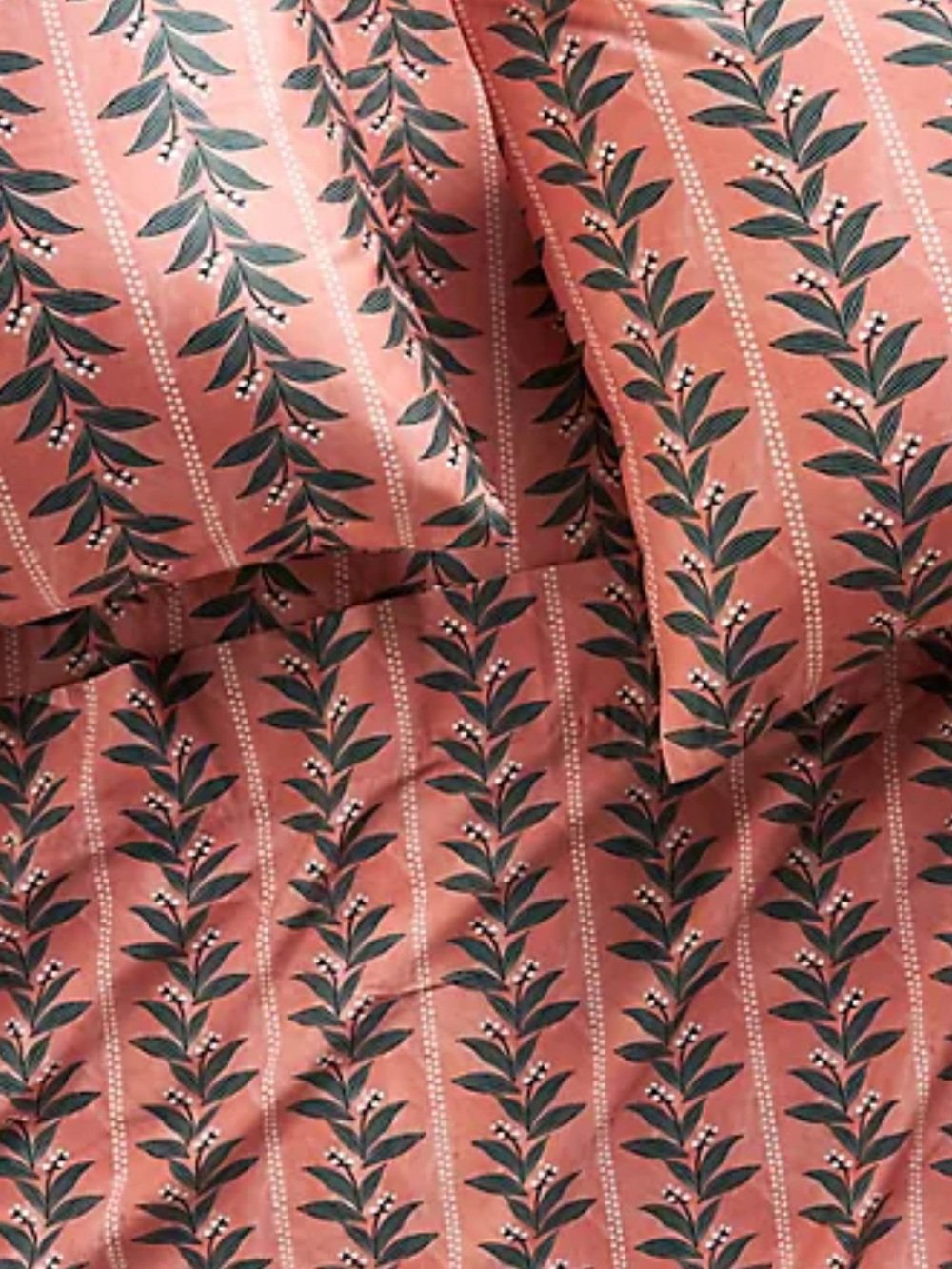 Anthropologie Calista Sheets Full-NEW-Organic Cotton Sateen-